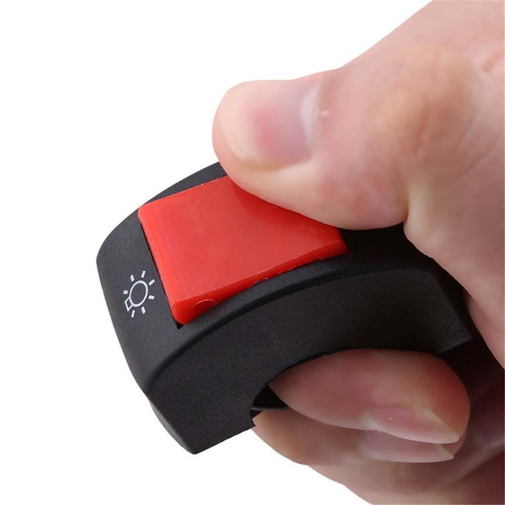 Công Tắc Nhấn Chống Nước 22mm Cho Đèn LED Xe Máy Xe Đạp