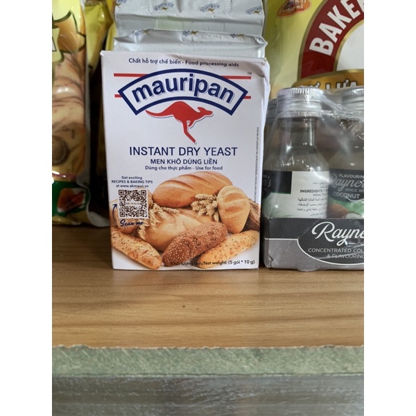 Men instant làm bánh Mauripan (Hộp 5 gói x 10gram)