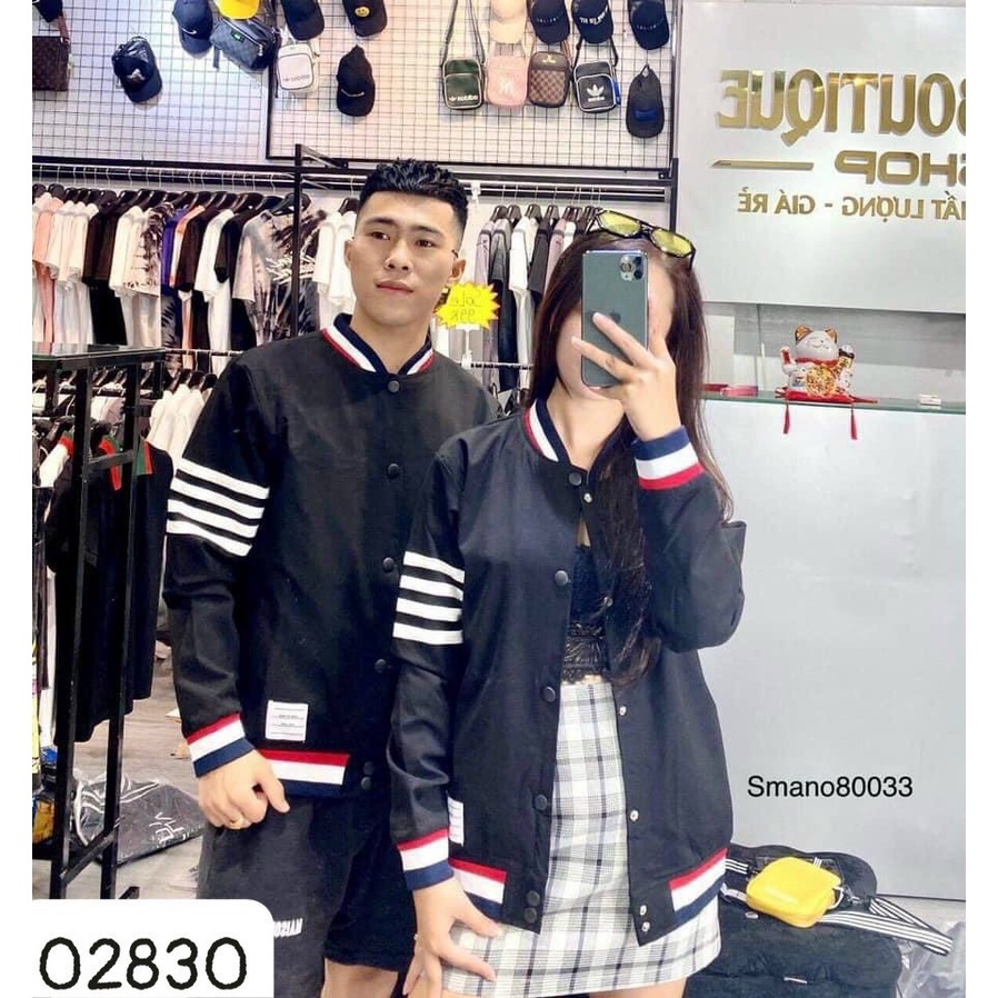 Áo khoác thể thao nam nữ unisex chất nỉ poly dày dặn | BigBuy360 - bigbuy360.vn