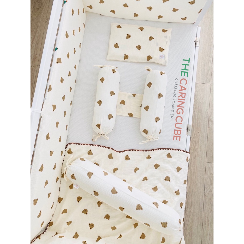 Chăn gối Muslin có tách lẻ