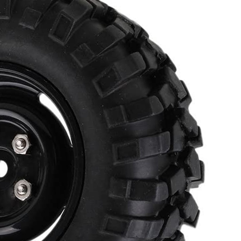 Set 4 Bánh Xe 96mm 1.9 Inch 12mm Chuyên Dụng Cho Xe Điều Khiển HSP Redcat Traxxas TRX4 AXIAL SCX10 RC4WD