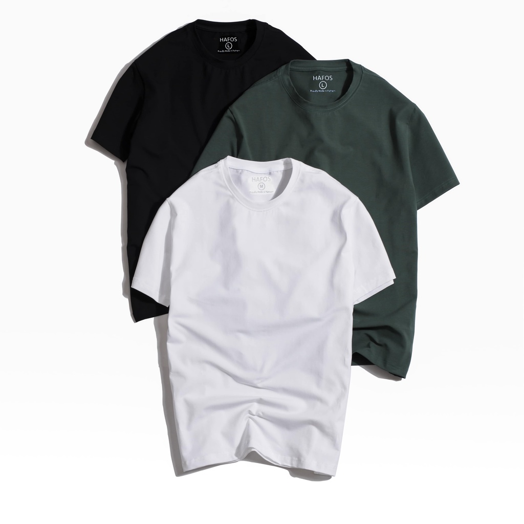 Áo thun nam cổ tròn HAFOS02 năng động, trẻ trung, cao cấp - HAFOS | BigBuy360 - bigbuy360.vn