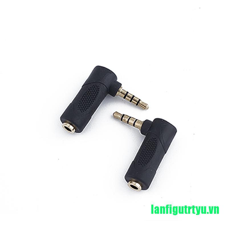 1 Đầu Nối Âm Thanh Hình Chữ L 3.5mm 3 Cực 90 Độ | BigBuy360 - bigbuy360.vn