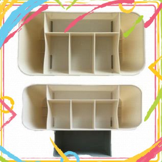 Kệ Để Mỹ Phẩm Mini Nhiều Ngăn Để Bàn, Siêu Tiện Dụng, Siêu Dễ Thương