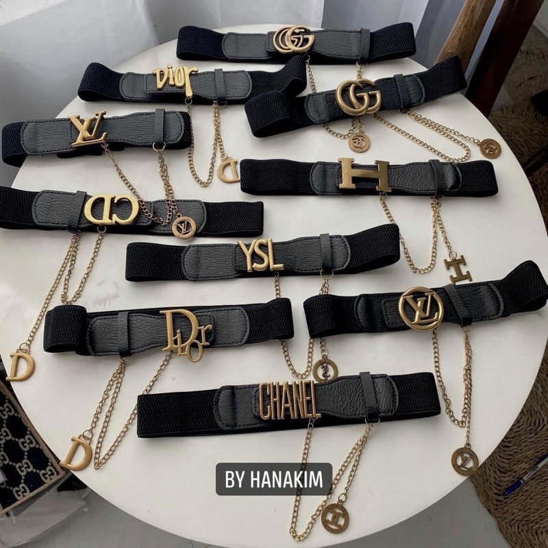 Thắt lưng bản to kèm dây