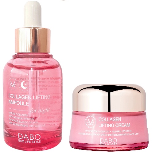 Bộ dưỡng da, căng cơ collagen DABO gồm tinh chất serum collagen 30g và 1 kem dưỡng collagen 50ml - CHÍNH HÃNG