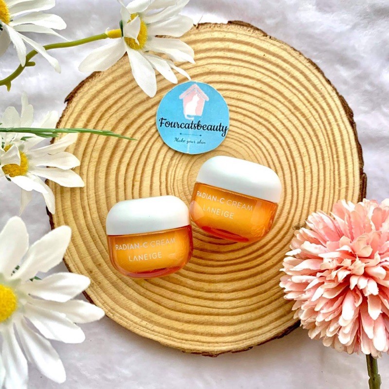 Kem Dưỡng Ẩm, Dưỡng Trắng Da Mờ Thâm Nám Laneige Radian-C Cream 10ml