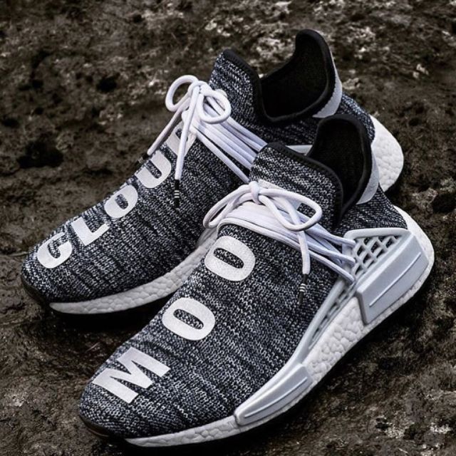 (FULLBOX) Giày thể thao ADIDAS NMD HUMAN RACE XÁM