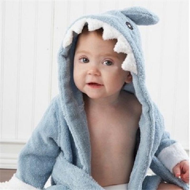 Khăn Choàng Tắm Cotton Có Mũ Cho Bé