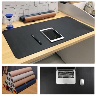 Thảm Da Deskpad Tấm Lót Bàn Làm Việc Bo Viền Mềm Mịn Chống Nước