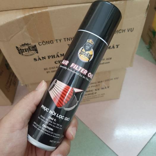 TẨM DẦU LỌC GIÓ SPRAYKING spray king , lọc gió trụ, lọc gió vải