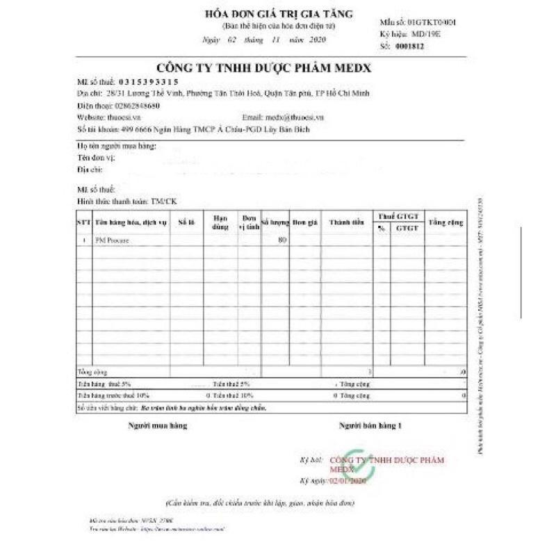 PM procare sắt bầu tổng hợp