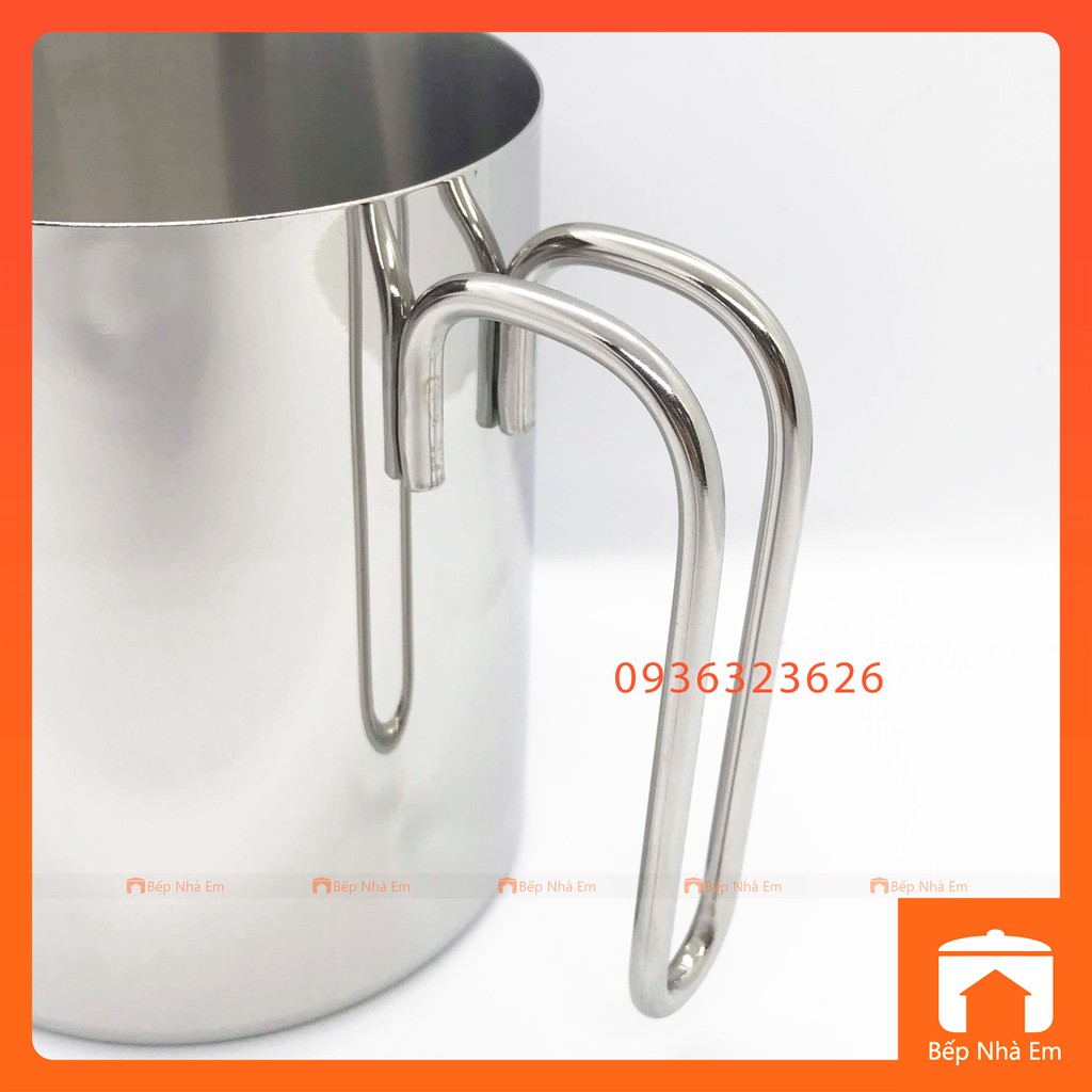 Ca Đánh Sữa - Ca Đong ZEBRA Dung Tích 800ml ( Inox 304) - 112590. Nhập Khẩu Thái Lan