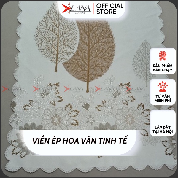 Rèm cửa gấm chất siêu siêu xịn, sang trọng, lịch sự, dệt 3 lớp cản nắng, chống nắng chống bụi