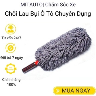 Chổi lau xe Ô tô chuyên dụng cán dài thông minh xoay 360 độ lau sạch mọi bụi bẩn cho xe hơi