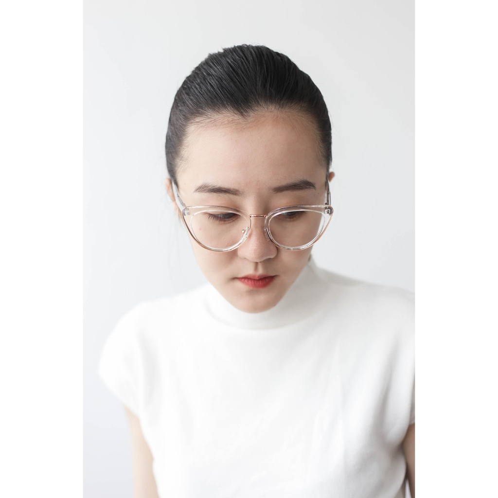 Gọng Kính Cận Nữ Lilyeyewear Mắt Mèo Sang Chảnh Tôn Mặt M2121