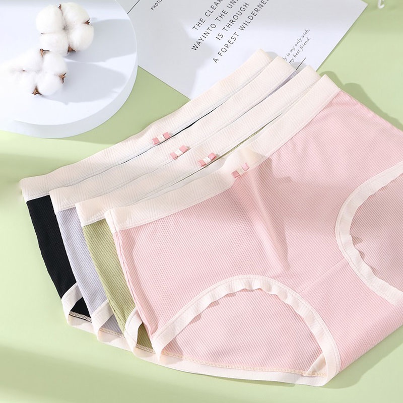 Quần lót zxyouping lưng cao không đường may thoáng khí có size lớn dành cho nữ