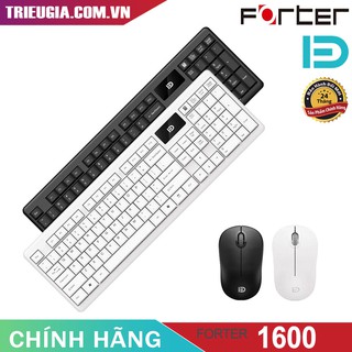 Bộ Bàn Phím Chuột Không Dây Chính Hãng  FORTER 1600 Cao Cấp