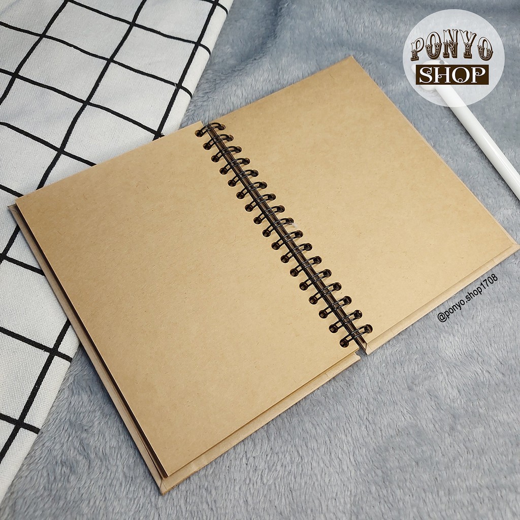 [CÓ SẴN] Sổ tay Handmade Vintage (Loại mini notebook khổ A6)