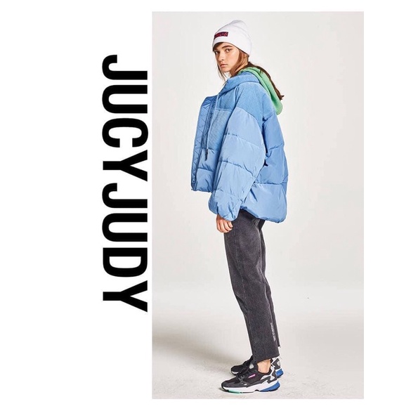 Áo phao xanh jucy judy korea