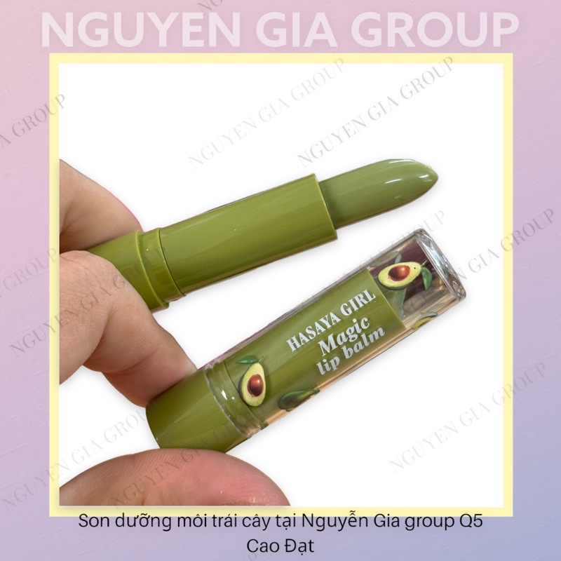 Son trái bơ nội địa Trung- Son dưỡng môi trái cây tại Nguyễn Gia group Cao Đạt quận 5