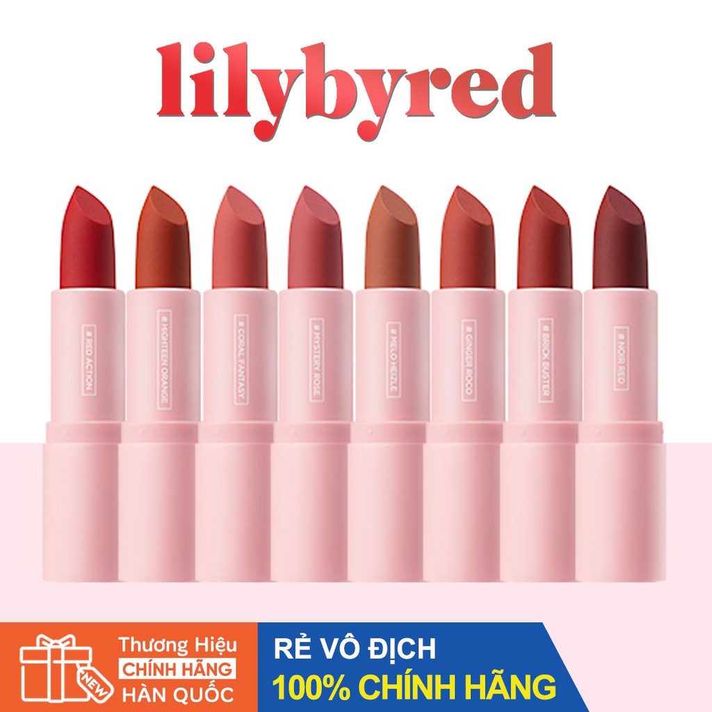 Son Thỏi Lì LILYBYRED Mood Cinema Matte Ending Siêu Mịn