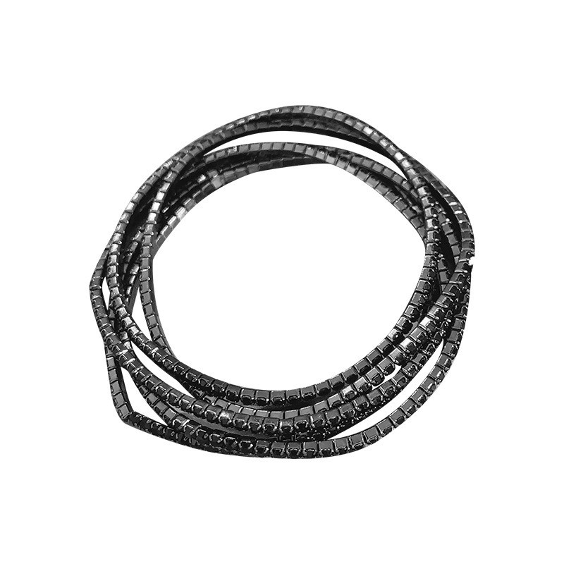 Bộ Vòng Tay + Nhẫn Nhiều Lớp Co Giãn Đính Đá Đơn Giản Phong Cách Âu Mỹ Thời Trang Cho Nữ | BigBuy360 - bigbuy360.vn