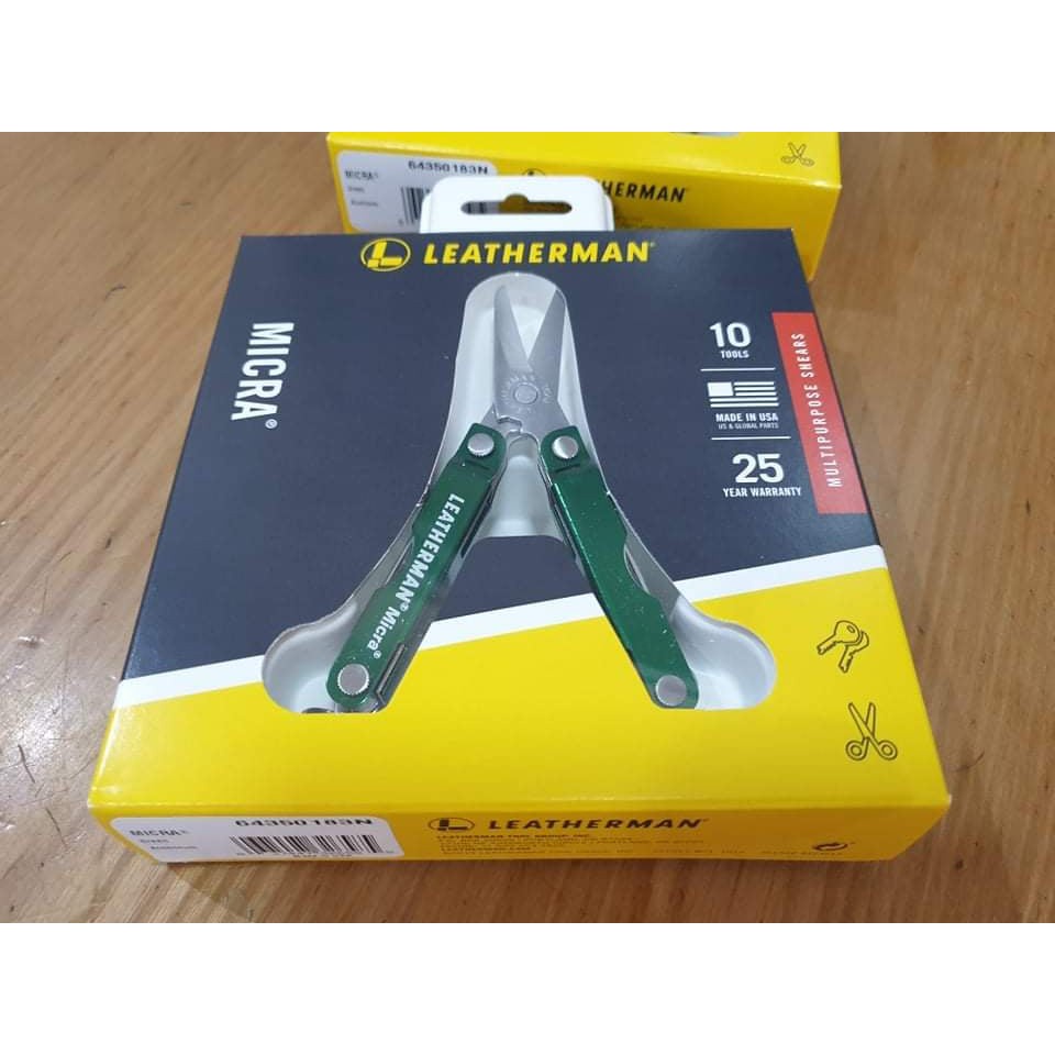 Kéo Leatherman Micra 10 công cụ là một trong những dụng cụ đa năng nổi tiếng thông dụng.