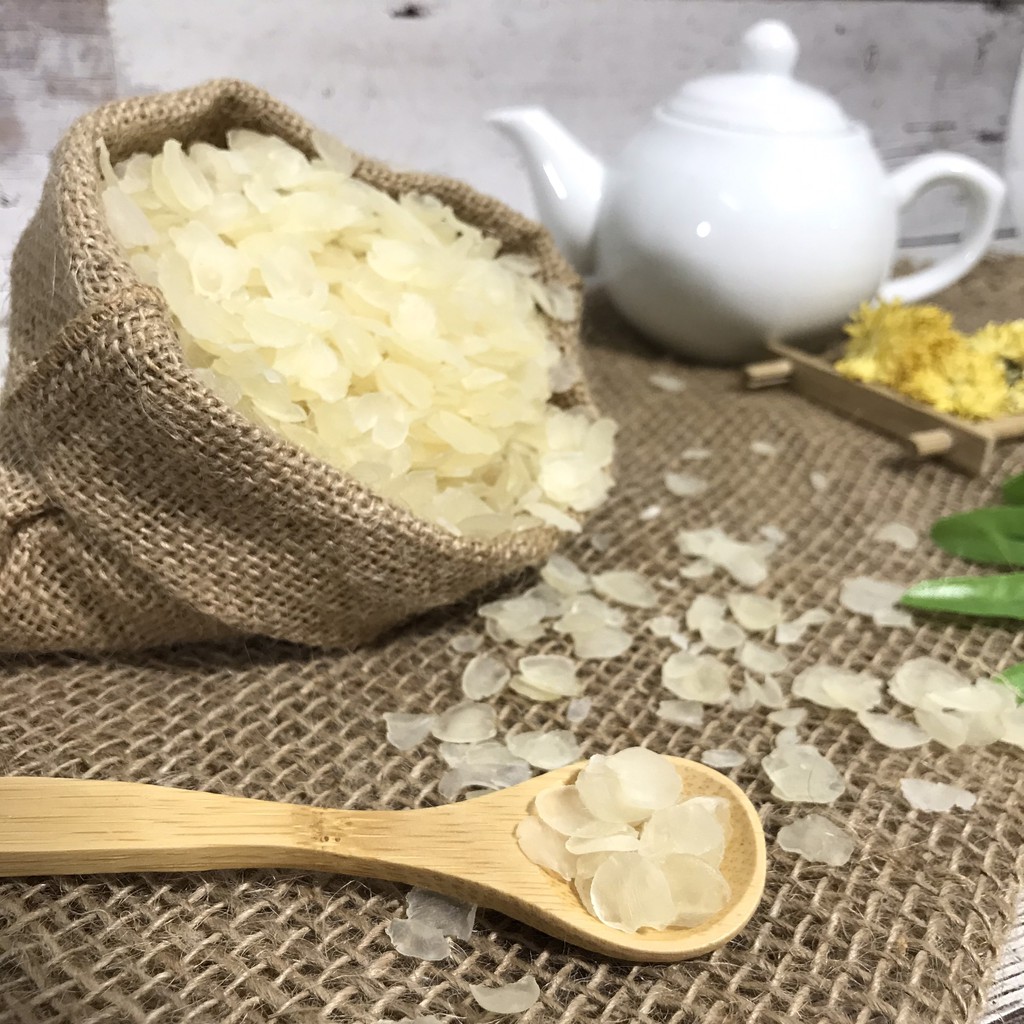 BỒ MỄ 100g Hồng Bàng ( tuyết liên tử sấy khô bổ dưỡng đẹp da chống lão hóa, hạt bồ mễ loại 1 chuyên làm chè dưỡng nhan)