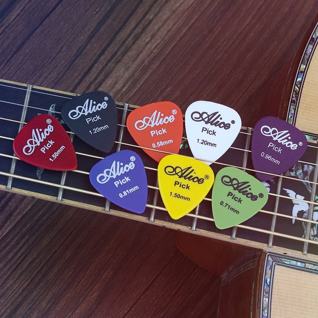 Pick Guitar Alice | Móng Gảy Đàn Guitar Alice | Pick Nhám | Cao Cấp