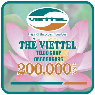 Thẻ Điện Thoại Viettel MG200K