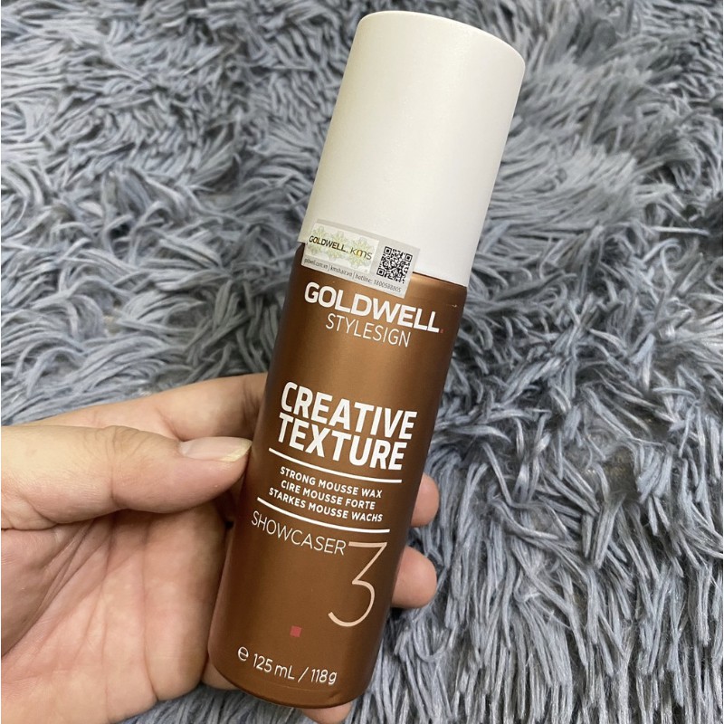 Sáp bọt hiệu quả Showcaser 3 Creative Texture Goldwell 125ml