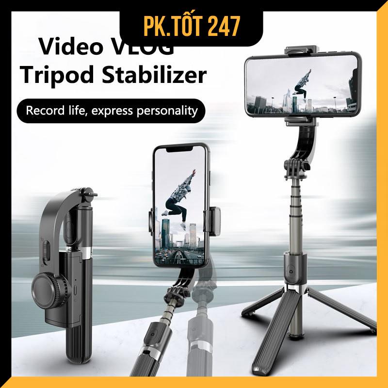 Gậy Chống Rung, Gậy Hỗ Trợ Quay Phim Gimbal Stabilizer L08, Có 3 Chân Đỡ Kèm Nút Bấm BLT Hàng Cao Cấp [BH 12 tháng] | BigBuy360 - bigbuy360.vn