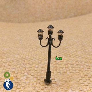 Cột Đèn Kim Loại Mẫu 3.1, Mô hình trang trí tiểu cảnh sa bàn