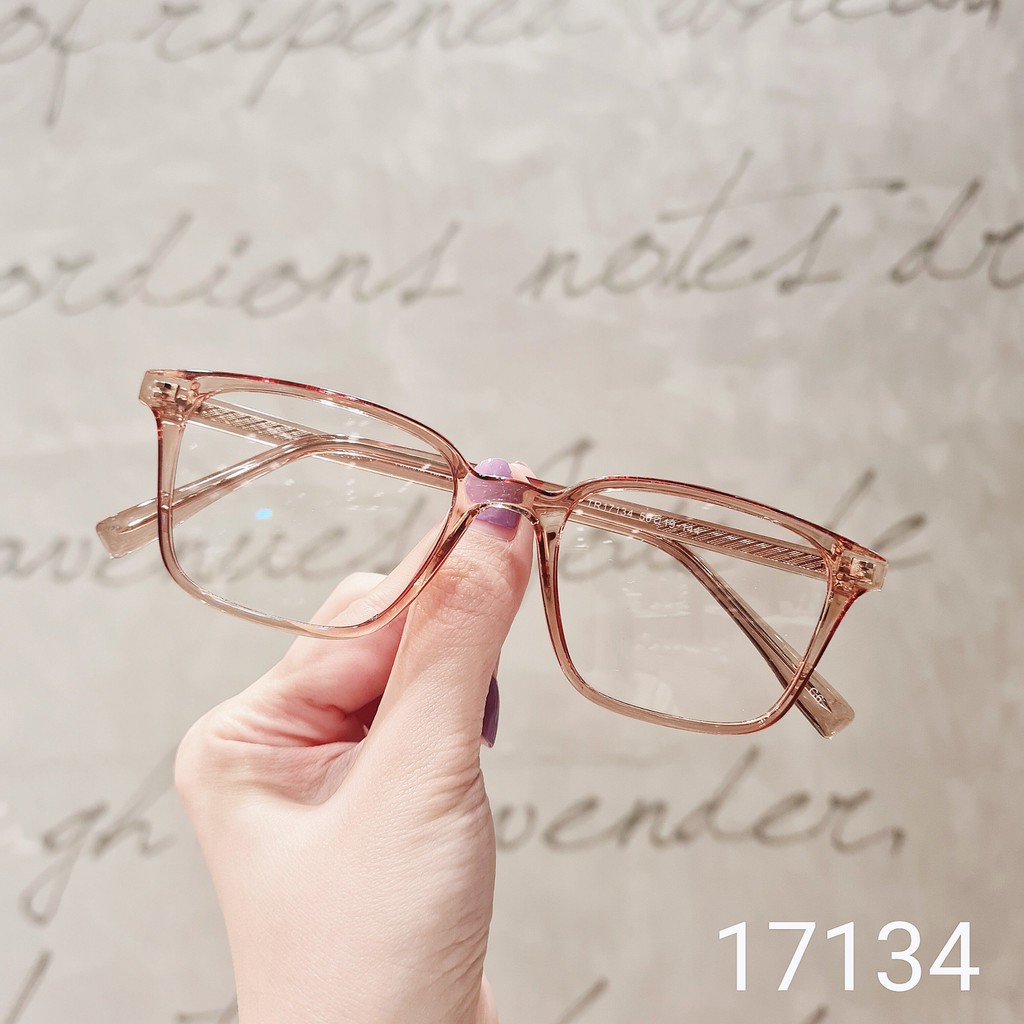 Gọng kính vuông nam nữ LILYEYEWEAR chất liệu nhựa cứng cáp phù hợp nhiều khuôn mặt 17134 | BigBuy360 - bigbuy360.vn