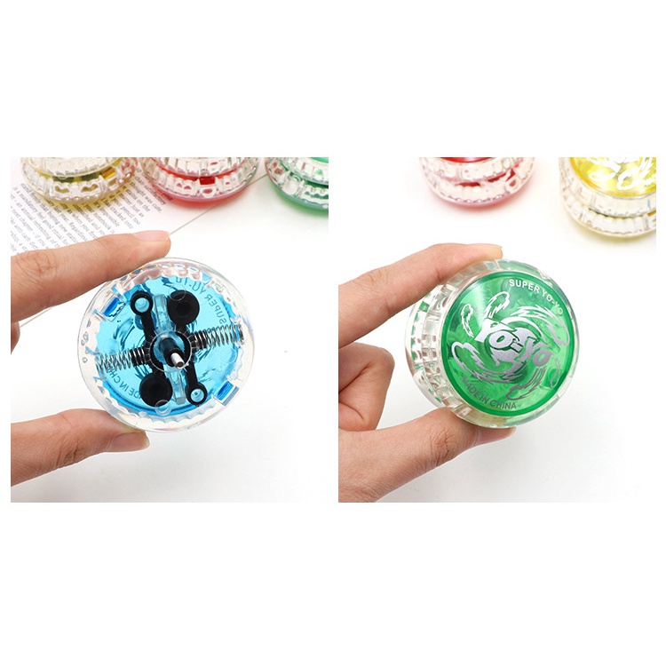 Đồ chơi yoyo bằng nhựa có đèn LED vui nhộn độc đáo cho bé