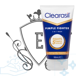 Clearasil – Sữa rửa mặt ngừa mụn 5 trong 1 150mL