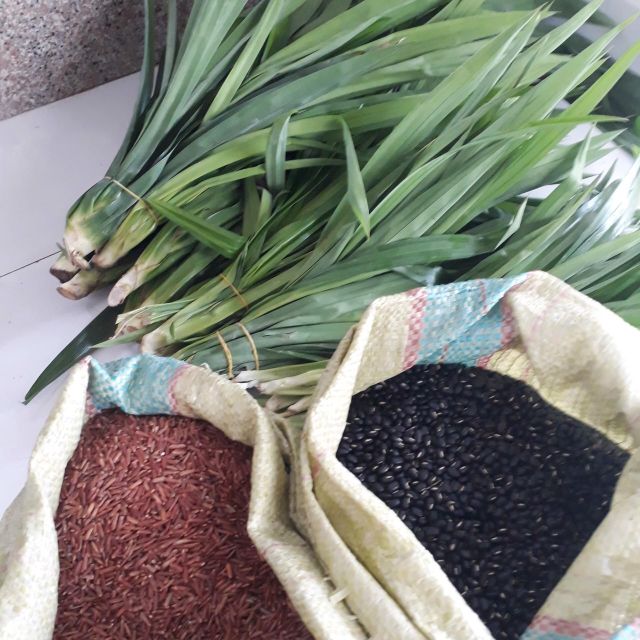 49k 500gr Trà Gạo lứt +Đậu đen xanh lòng + lá dứa rang sẵn