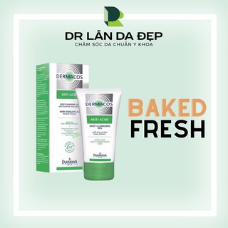 Gel Rửa Sạch Sâu, Ngừa Mụn Dermacos Anti-Acne Deep Cleansing Gel 150ml