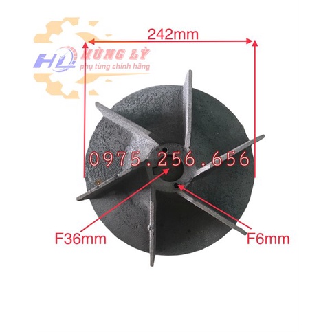 Cánh Quạt Máy Nghiền 12 Búa Tầu phụ tùng máy nghiền sát phụ tùng Hùng Lỳ