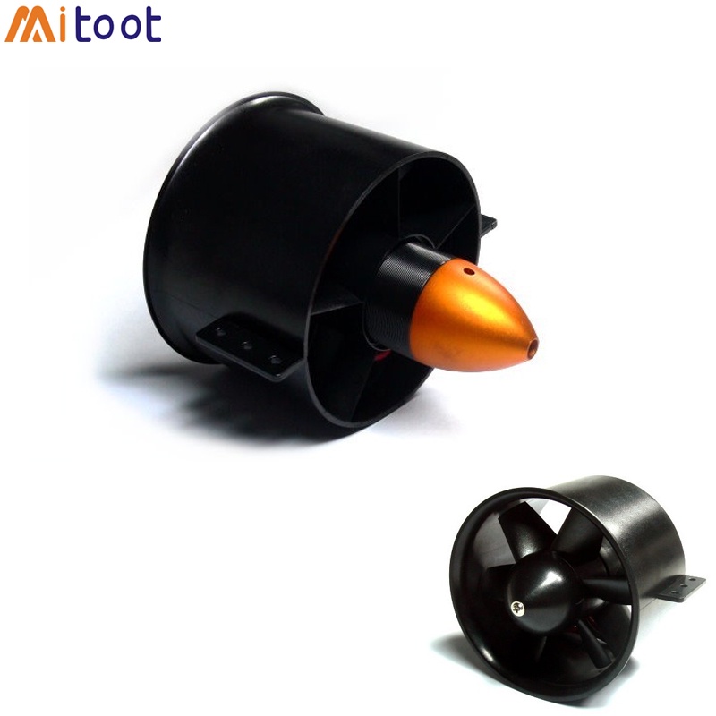 Động Cơ Không Chổi Than 6 Cánh 70mm / 90mm EDF F2839 3000KV / F3553 1750KV 650W / 1600W Cho Máy Bay Điều Khiển Từ Xa