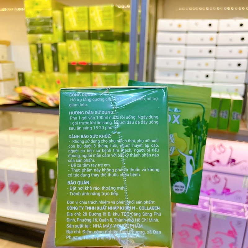 Tặng Detox trà Chanh Giảm Cân N và Collagen - Detox N-Collagen - Trần Thị Bích Ngân và