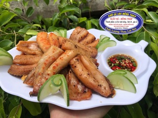 1KG KHÔ CÁ LÓC ĐỒNG THÁP 5-6 con