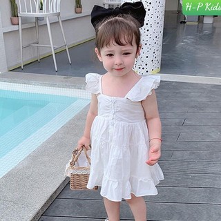 Đầm đũi 2 dây bé gái
