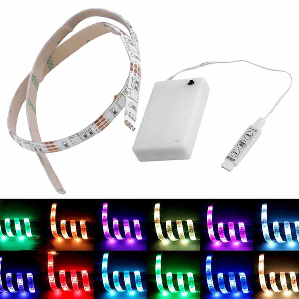 Dây Đèn Led Trang Trí Chống Nước 4.5v 50cm Rgb