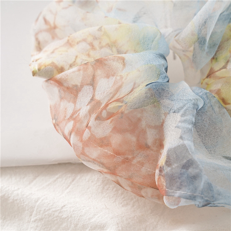 Dây buộc tóc co dãn màu sáng độc đáo