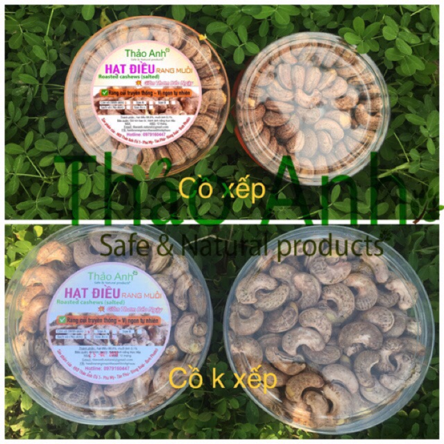 Hạt điều Thảo Anh rang muối hộp 500gr | BigBuy360 - bigbuy360.vn