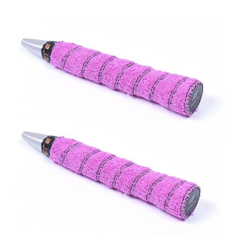 Set 2 Khăn Cotton Thấm Hút Mồ Hôi Cho Vợt Cầu Lông / Tennis