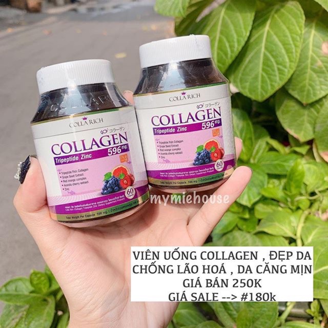 TRẢ ORDER COLLA RICH THÁI LAN