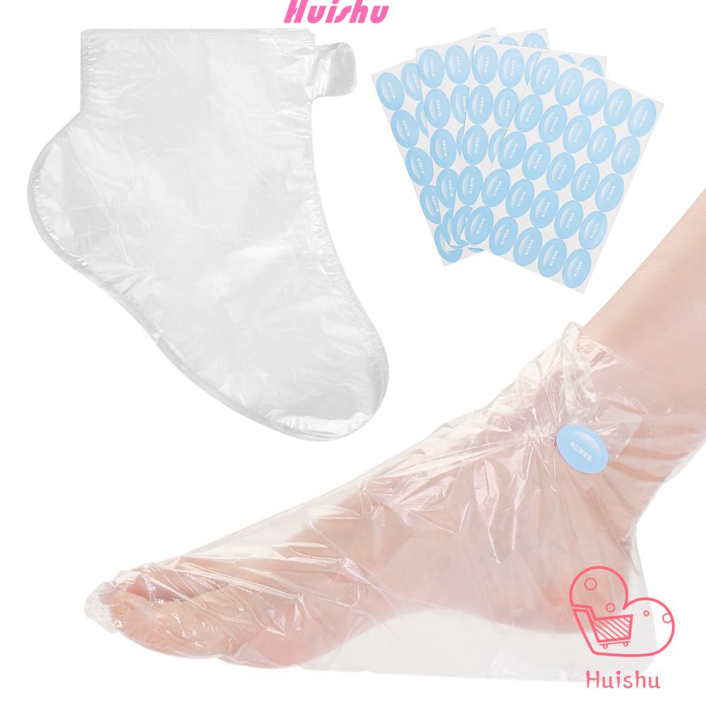 (hàng Mới Về) Set 200 Găng Tay / Chân Bằng Nhựa Dùng Một Lần Tiện Dụng Ốp | BigBuy360 - bigbuy360.vn